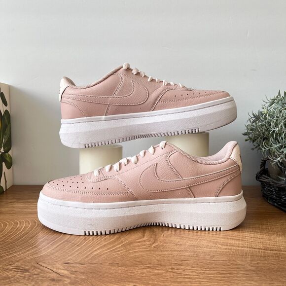 Nike Court Vision Alta Platform DM0113-600 Pink Sneaker Women's Size US 11.5 - Picture 5 of 8